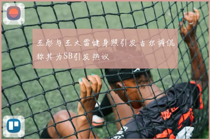 王彤与王大雷健身照引发吉尔调侃称其为SB引发热议